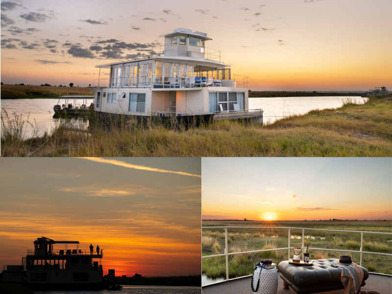 Romantic things to do on an African safari - Okavango Delta river cruise