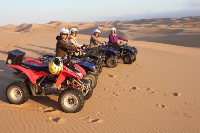 Out on the dunes!
