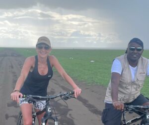 On Safari in Kenya with Camille