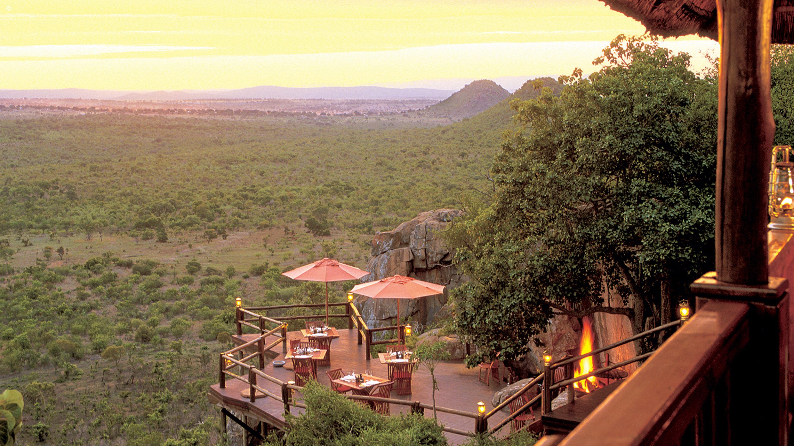 View from Ulusaba Rock Lodge
