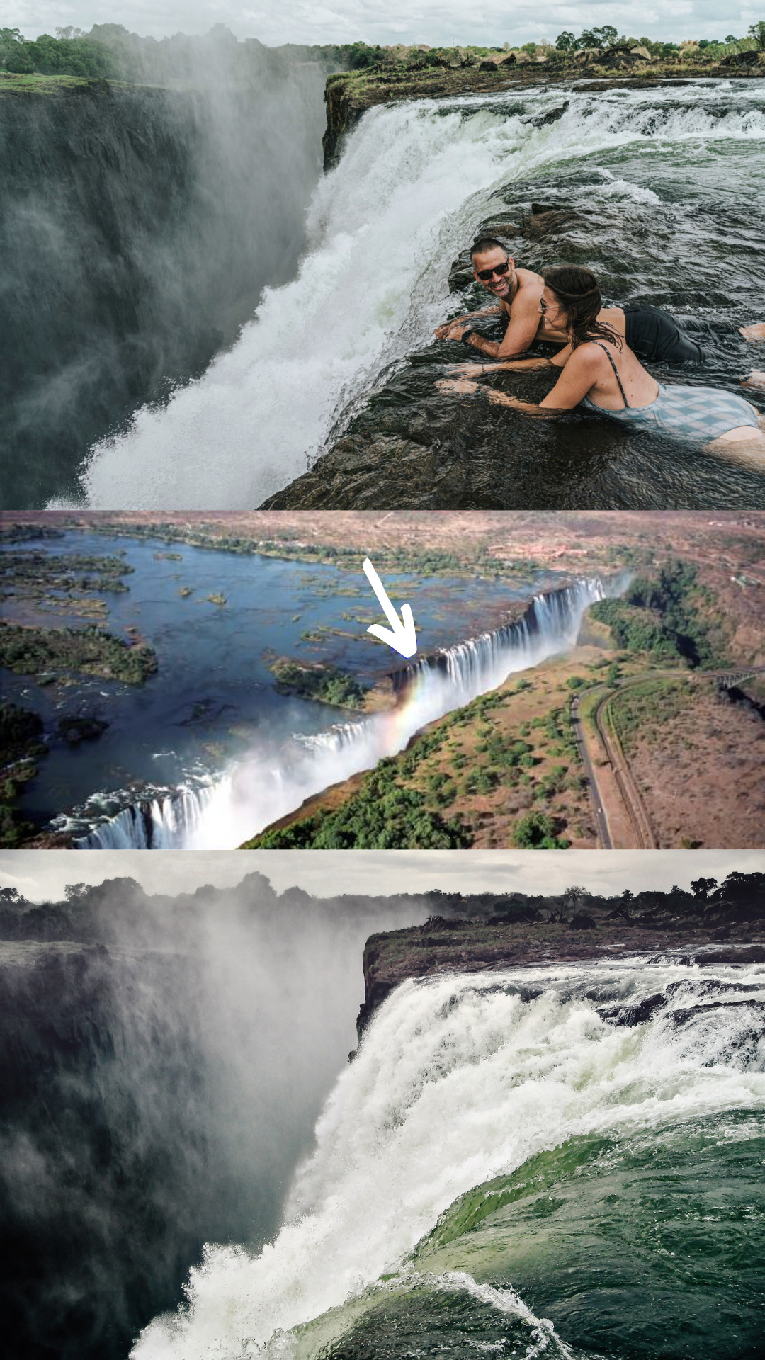 Zambia - Victoria Falls - exclusive activities like swimming in Devil's Pool