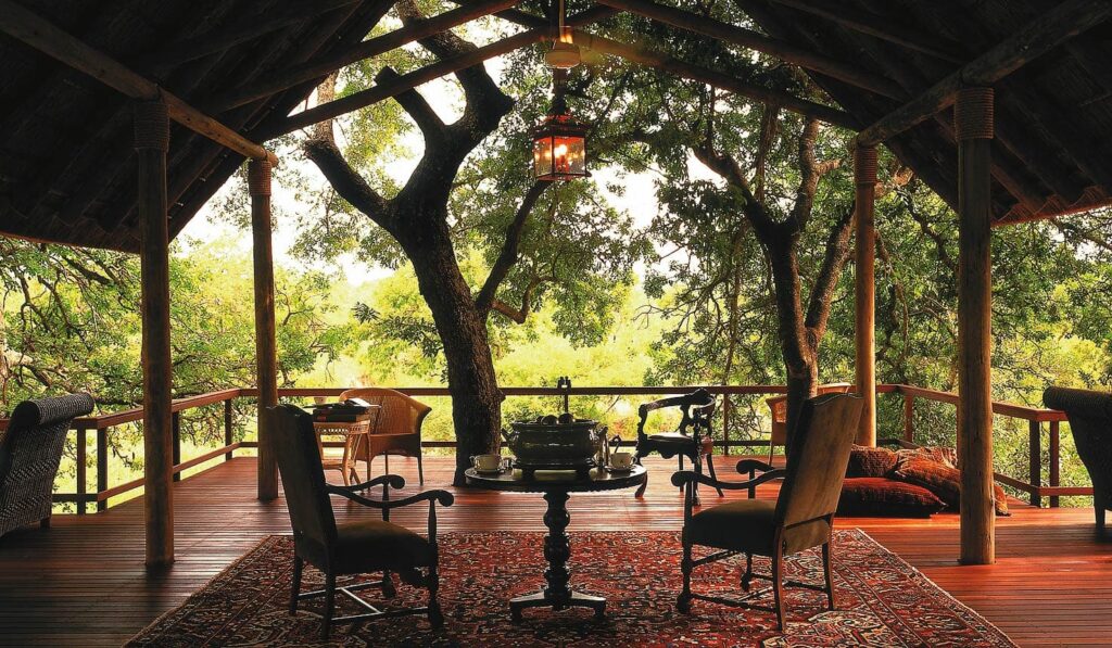 The perfect spot for an evening glass of wine.