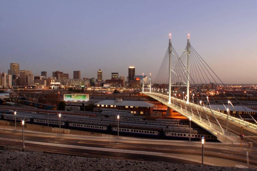 Johannesburg dusk