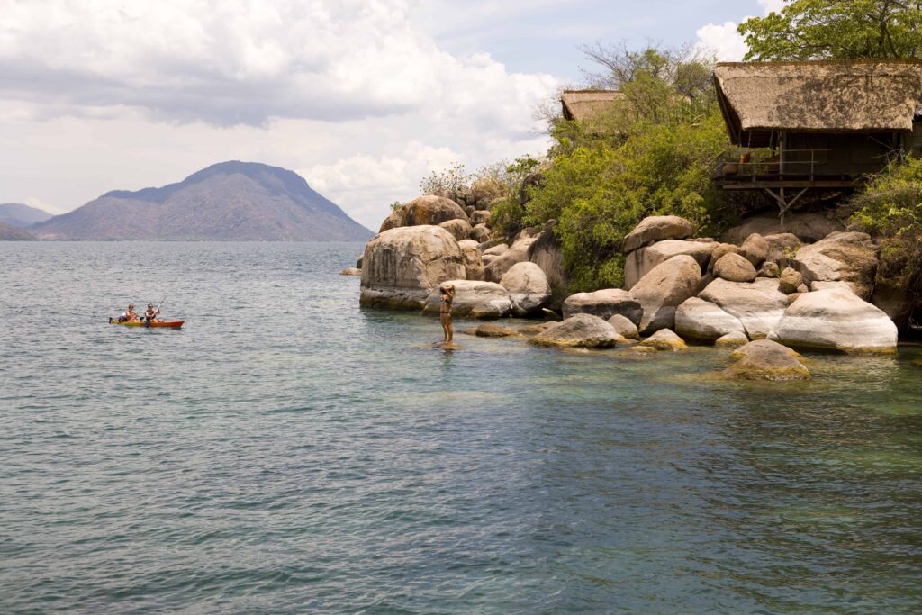 Kayaking in Malawi