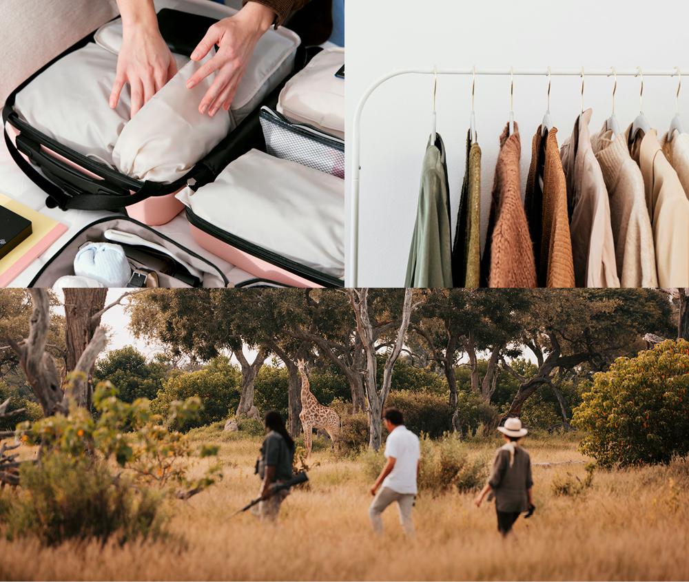 How to pack your luggage for a safari