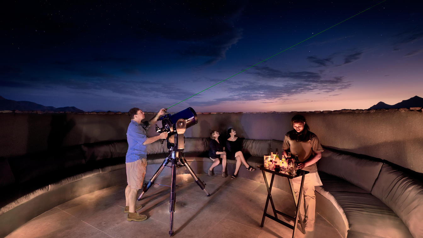 Get a closer look at the night sky from our sophisticated observatory with resident astronomer and state-of-the-art telescope.