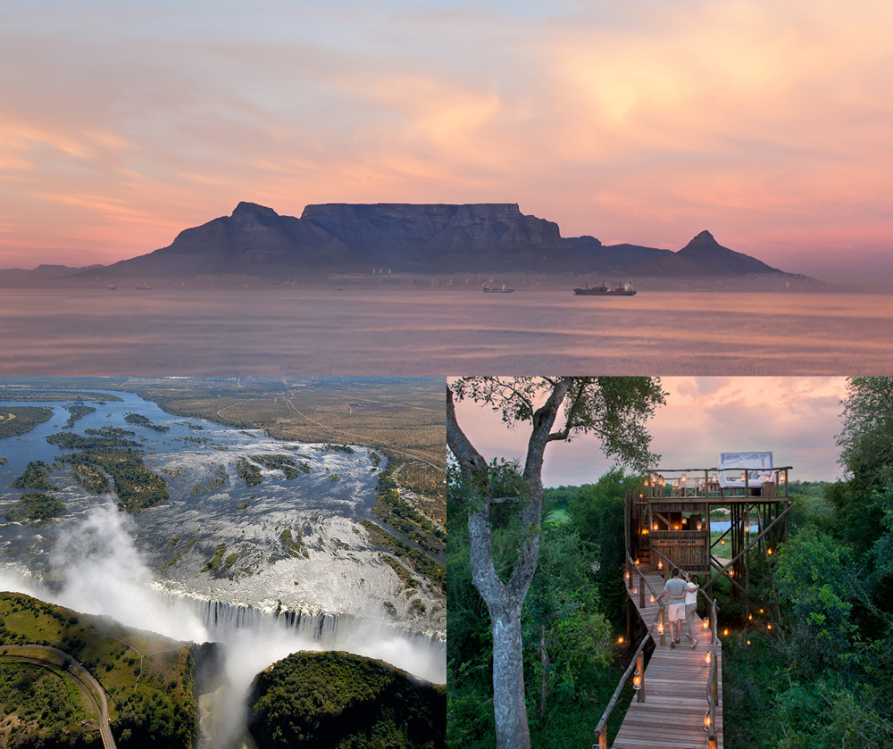 Safari honeymoon in Cape Town, Kruger and Vic Falls