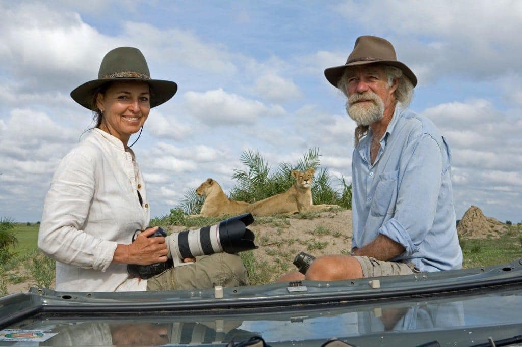 Beverly and Dereck Joubert.
